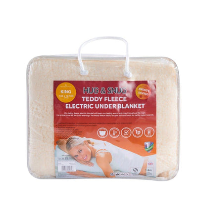 HUG AND SNUG TEDDY ELECTRIC BLANKET