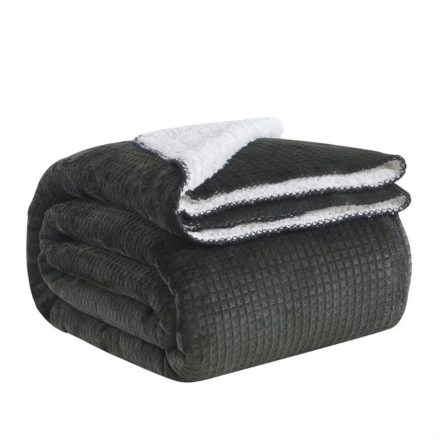 Whision Flannel sherpa throw