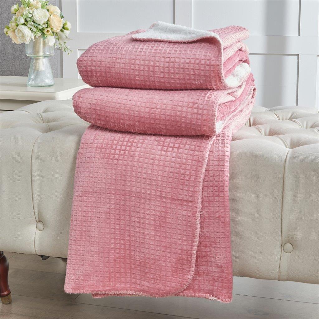 Whision Flannel sherpa throw