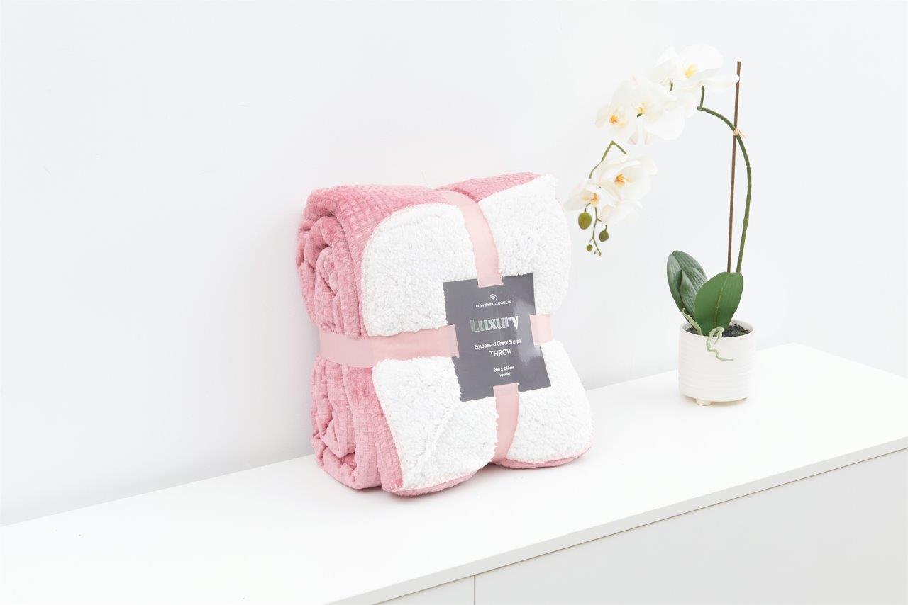 Whision Flannel sherpa throw