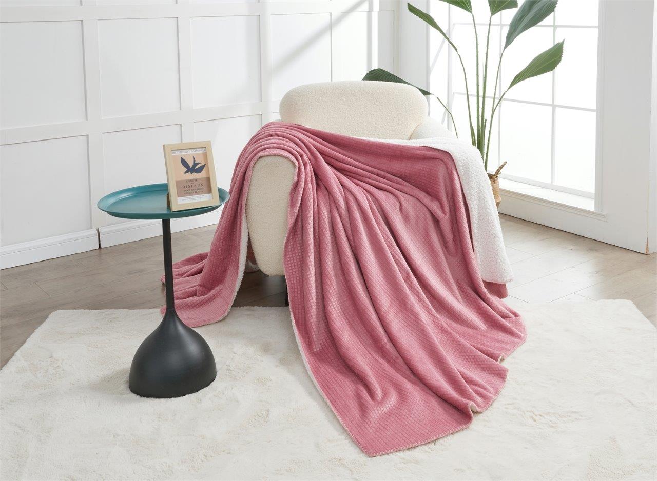 Whision Flannel sherpa throw