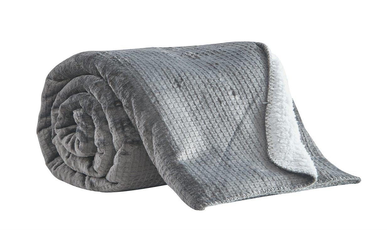 Whision Flannel sherpa throw