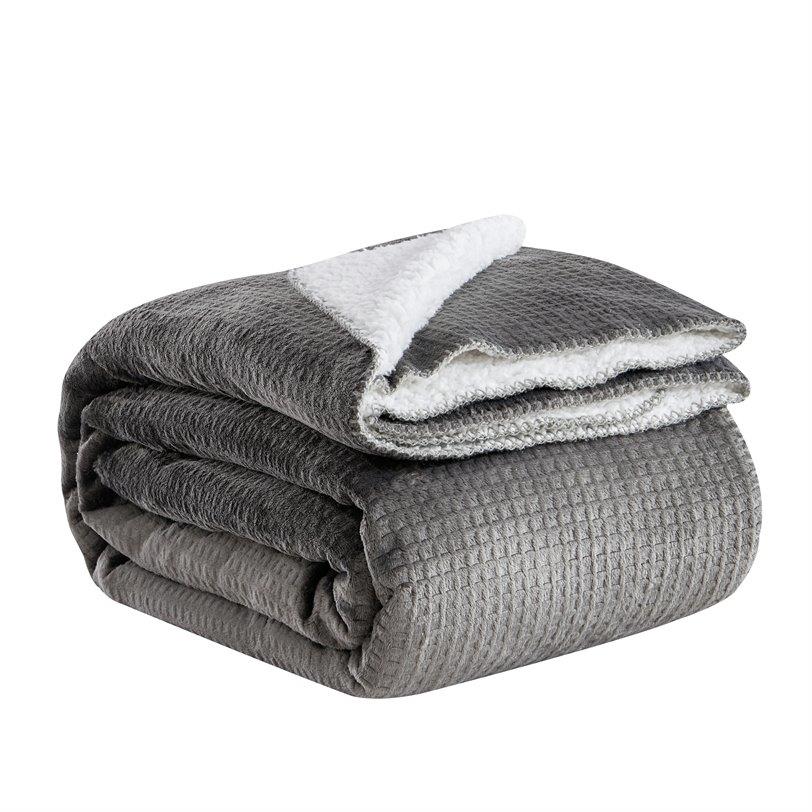 Whision Flannel sherpa throw