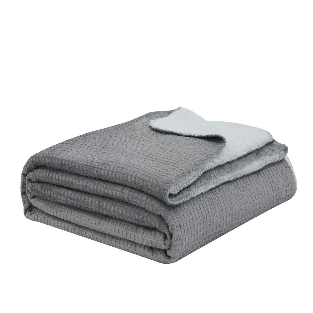 Whision Flannel sherpa throw