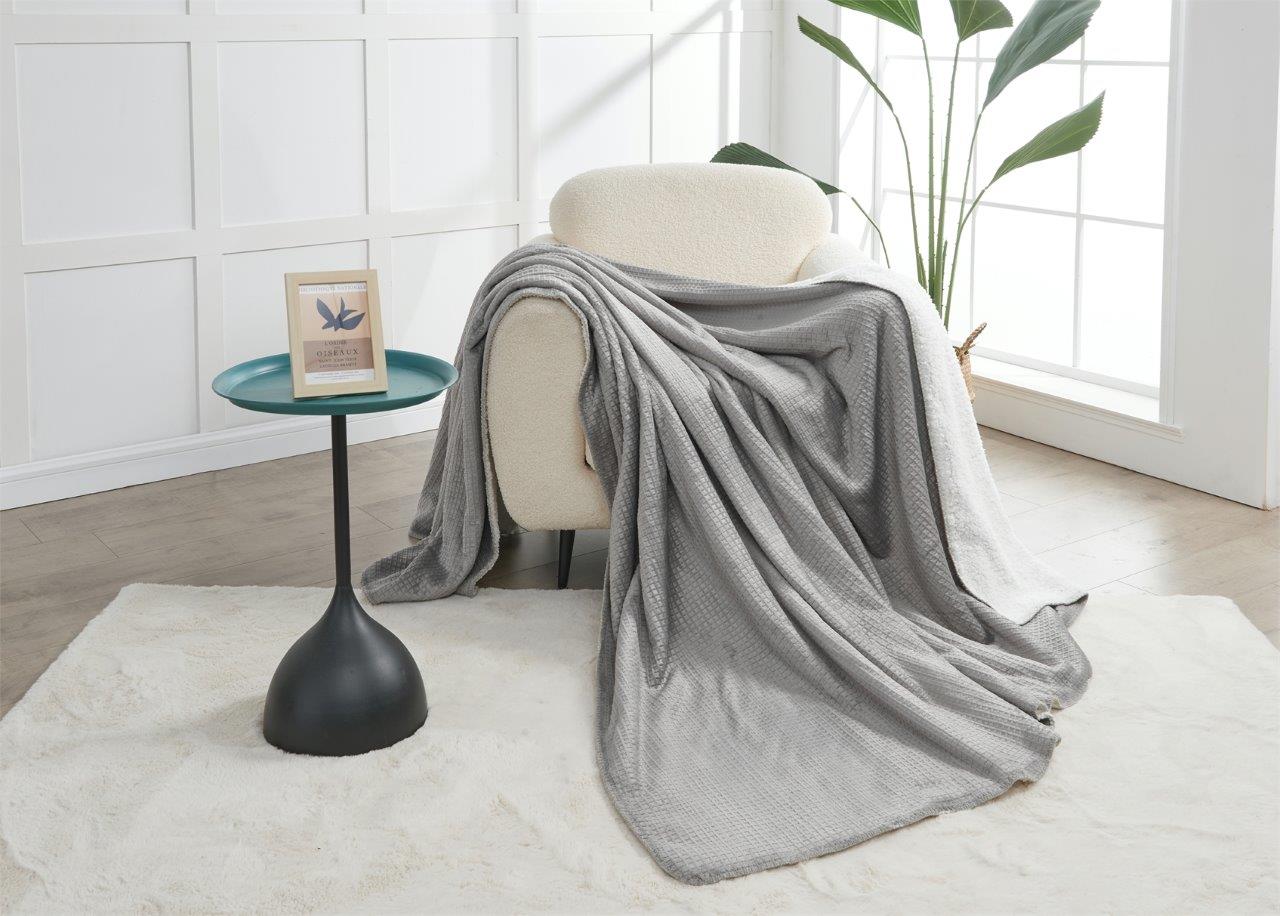 Whision Flannel sherpa throw