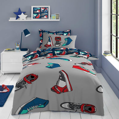 High Tops Reversible Kids Duvet Cover