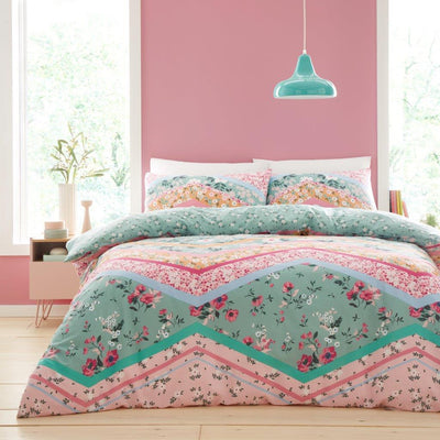 Lillie Pattern Reversible Duvet  Set