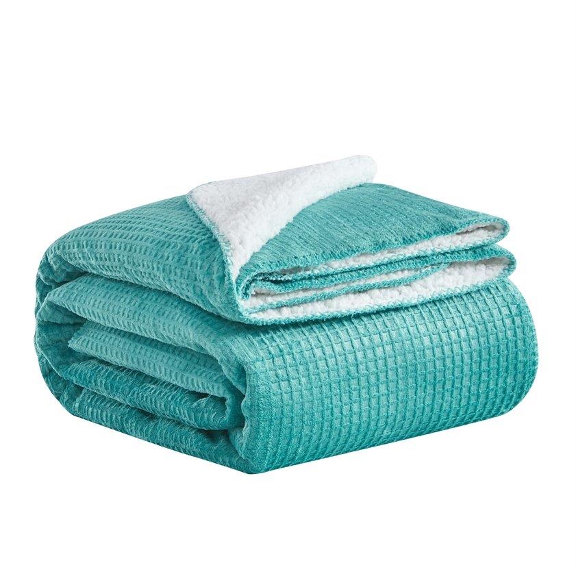 Whision Flannel sherpa throw