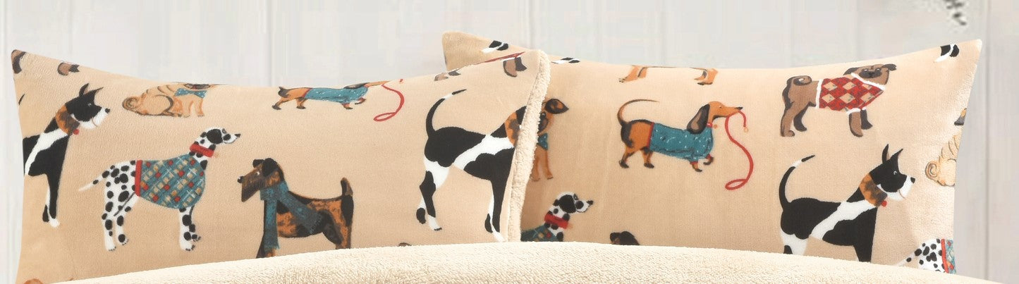 Dogs Teddy duvet set