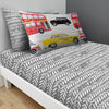 Transport Reversible Kids Duvet Cover