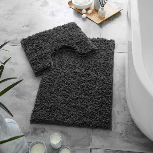 Zero Twist Bath Mat Set