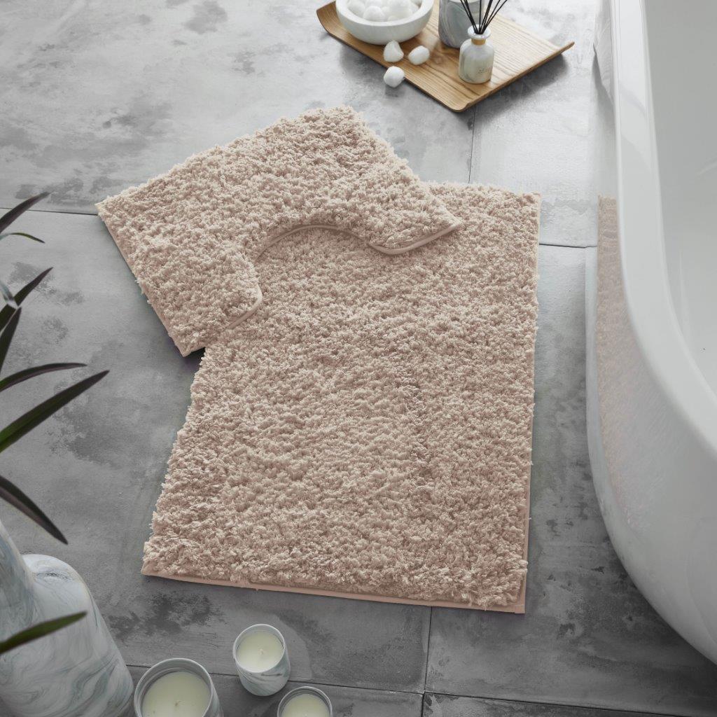 Zero Twist Bath Mat Set