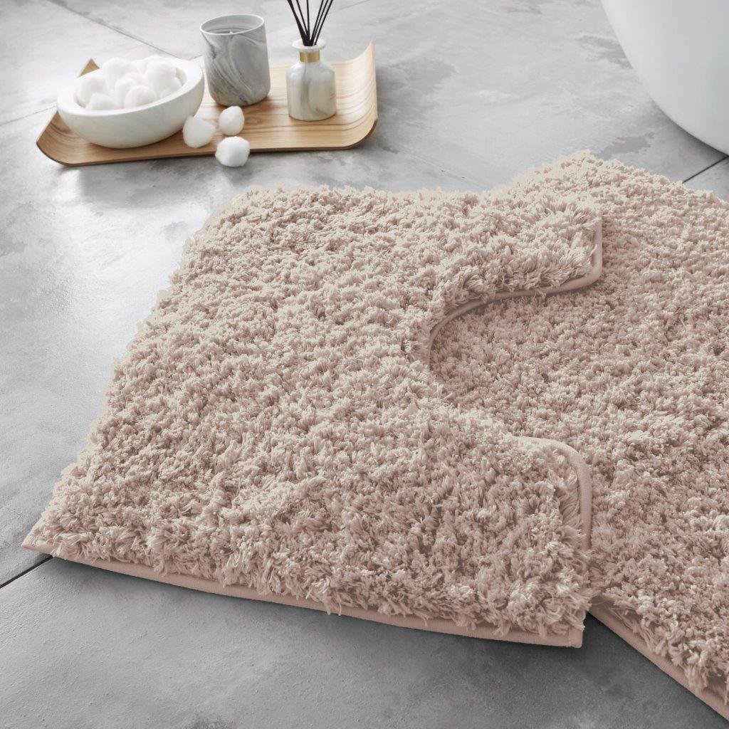 Zero Twist Bath Mat Set