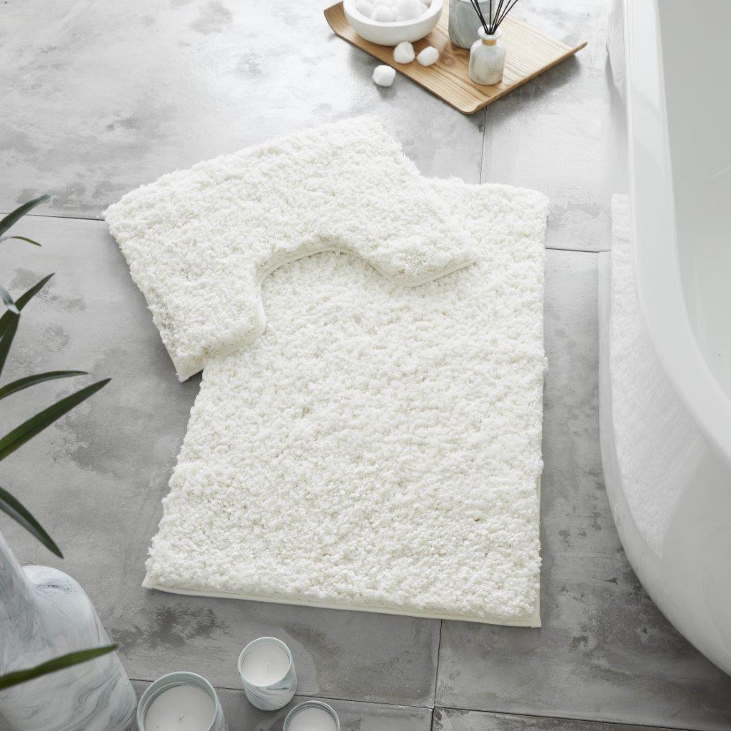 Zero Twist Bath Mat Set