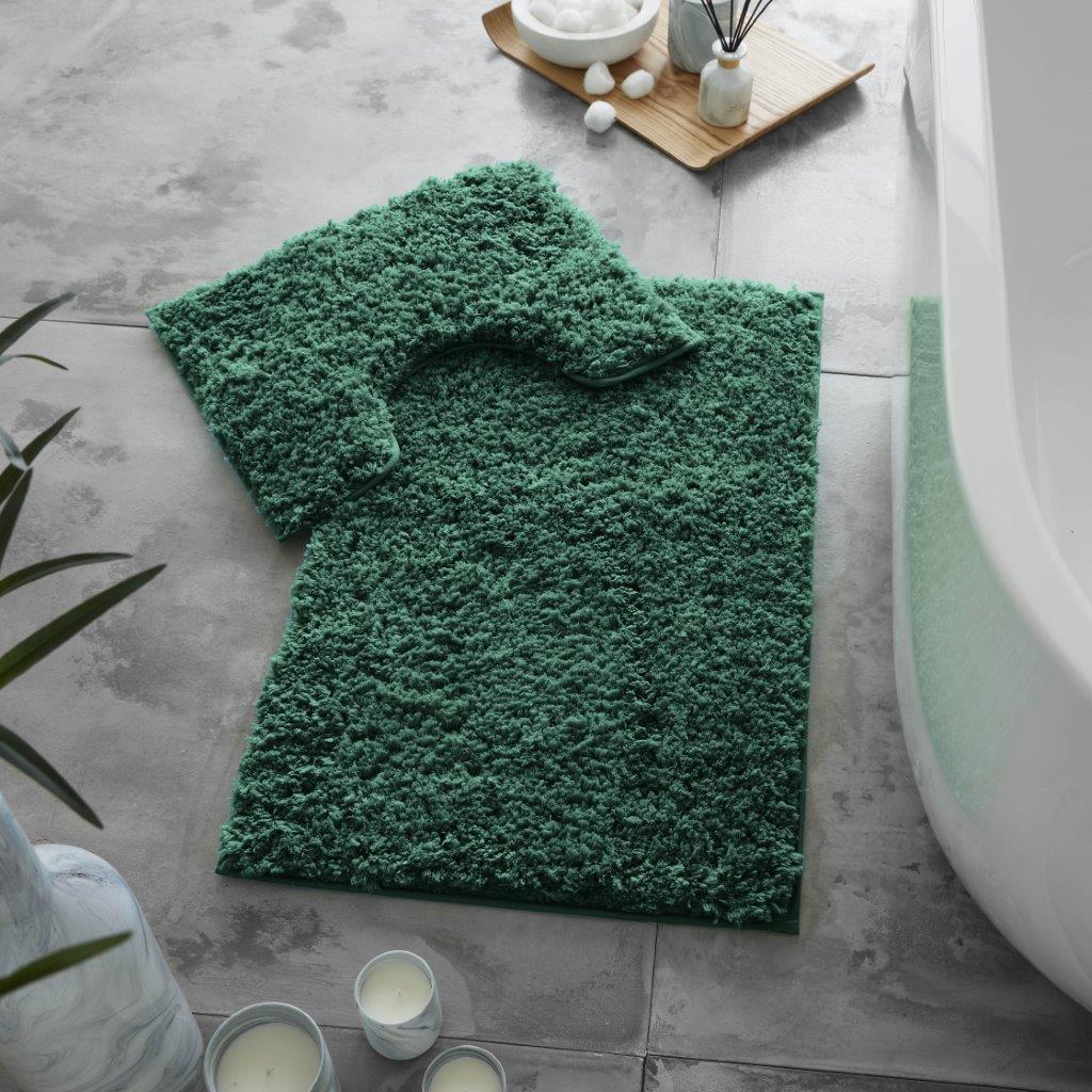 Zero Twist Bath Mat Set