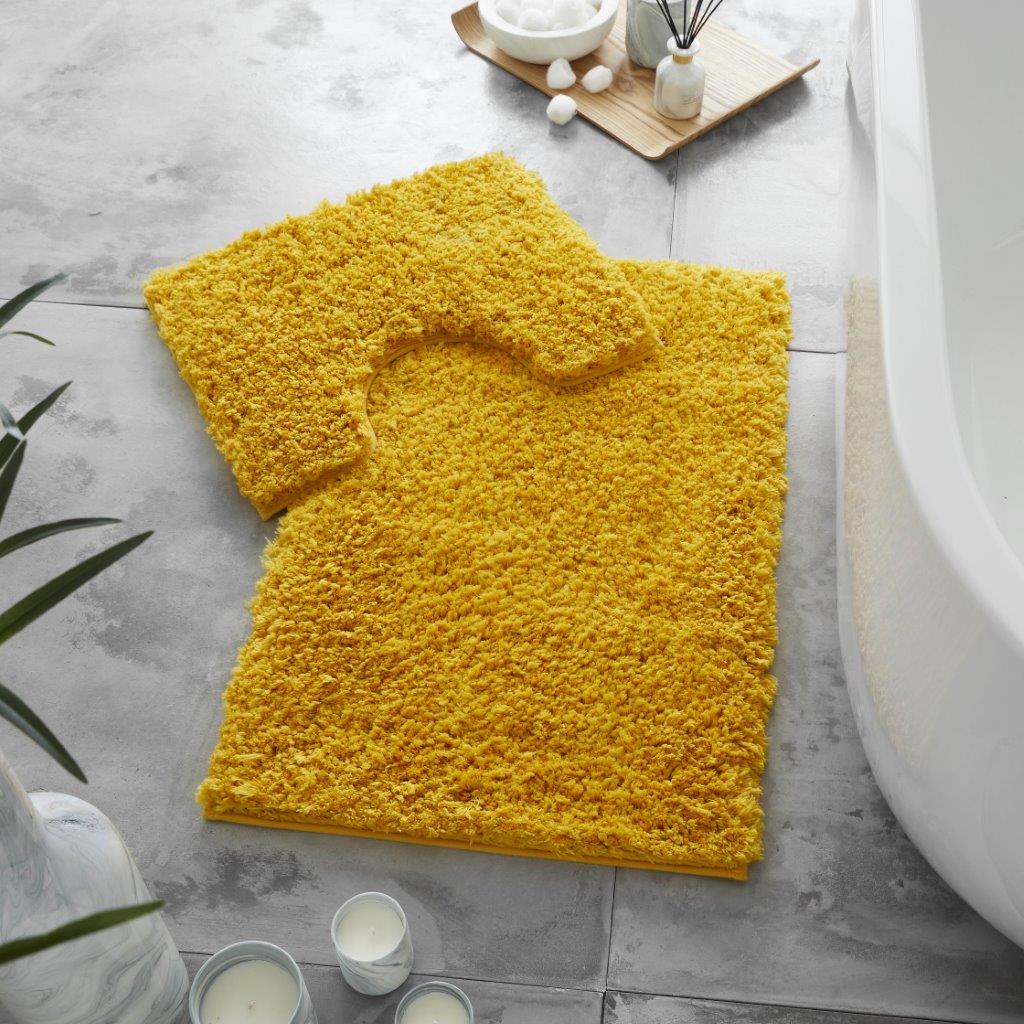 Zero Twist Bath Mat Set