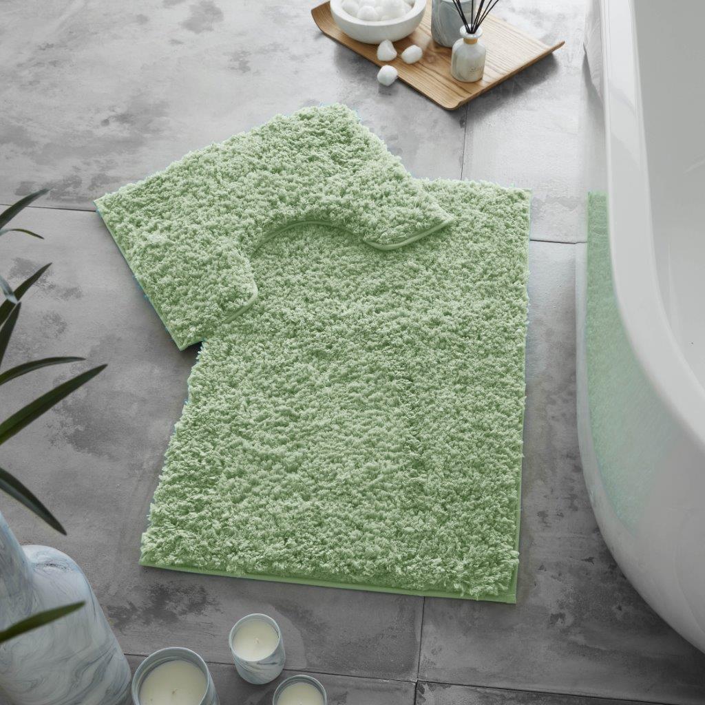 Zero Twist Bath Mat Set