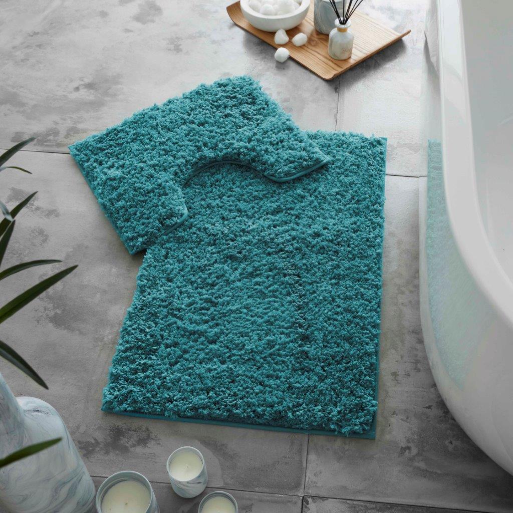 Zero Twist Bath Mat Set