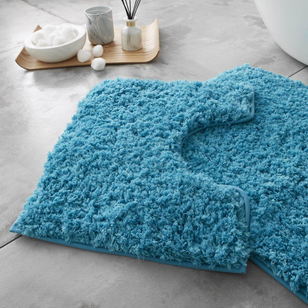 Zero Twist Bath Mat Set