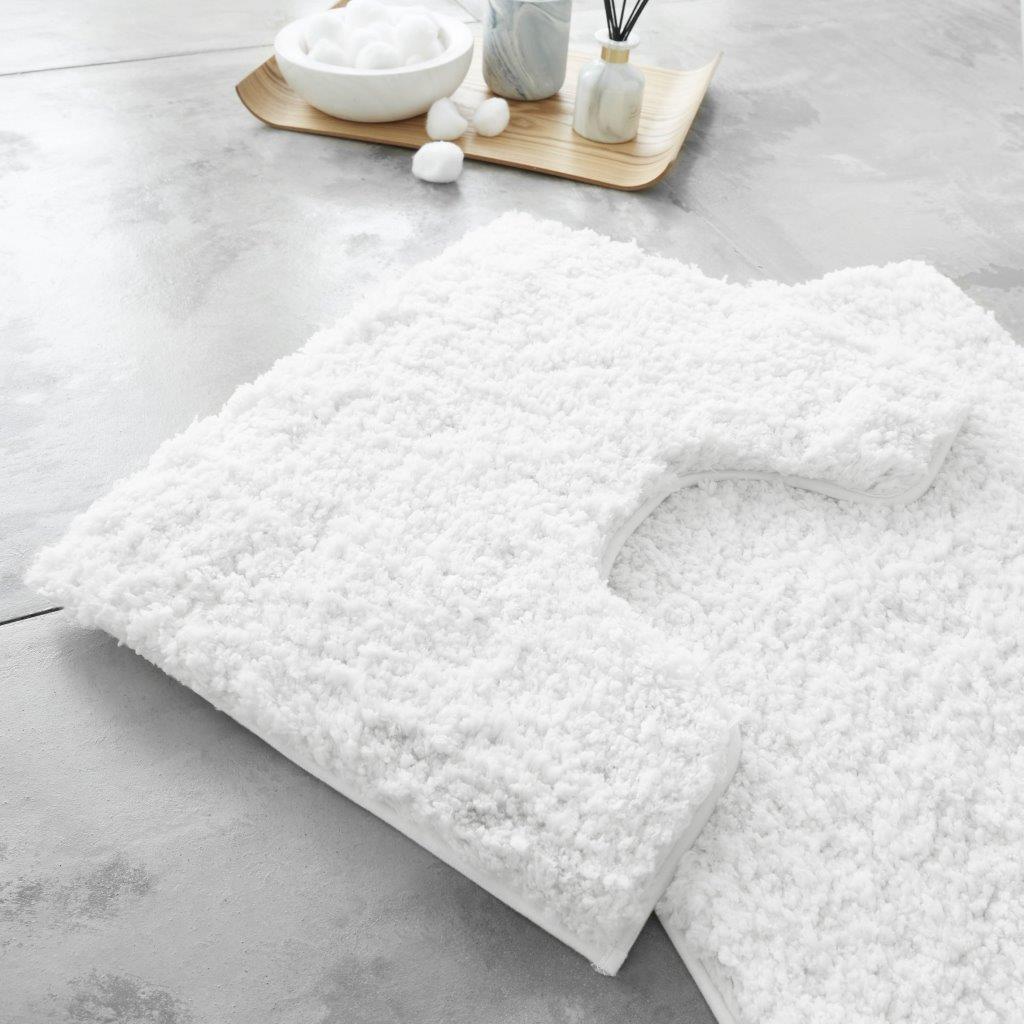 Zero Twist Bath Mat Set