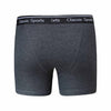 3 PACK MENS MATCHING ELASTIC BOXER SHORTS