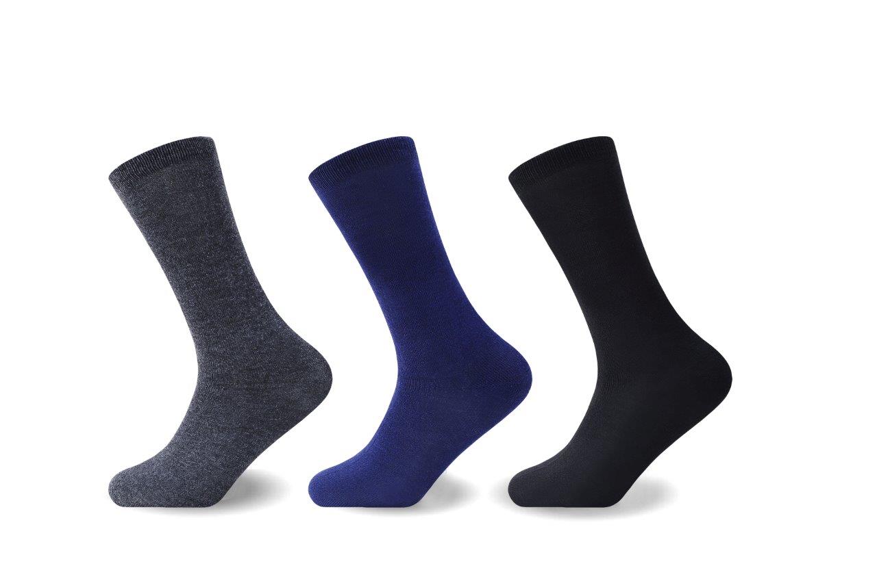 12PK MENS BIG FOOT LYCRA SOCKS