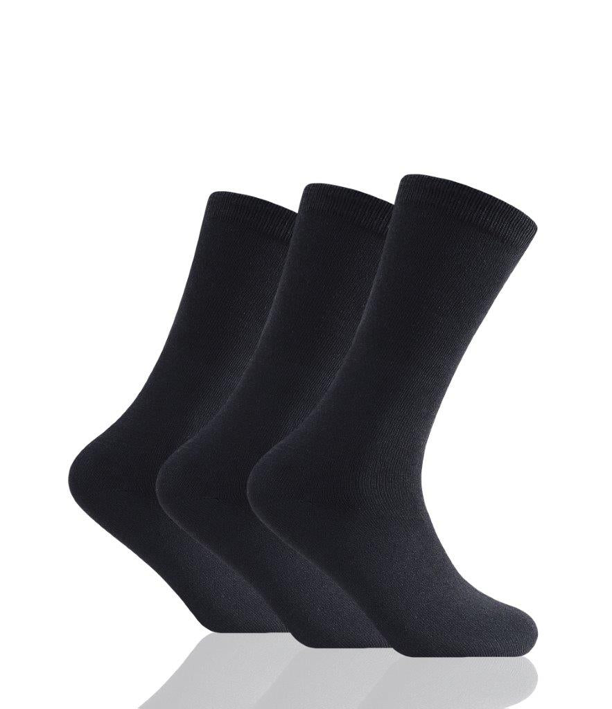 12PK MENS BIG FOOT LYCRA SOCKS