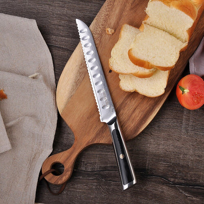 SUNNECKO 8" Bread Knife