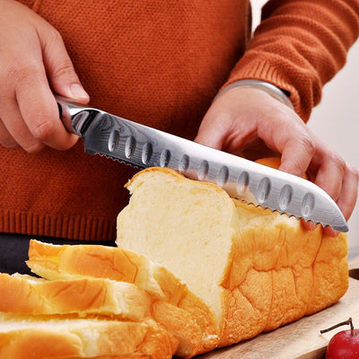 SUNNECKO 8" Bread Knife