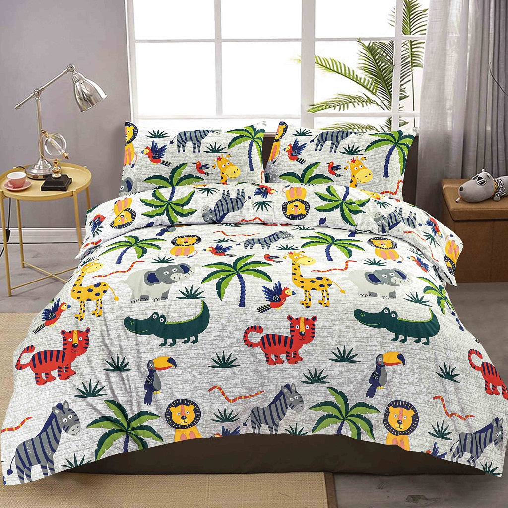 Jungle Animals Duvet Set