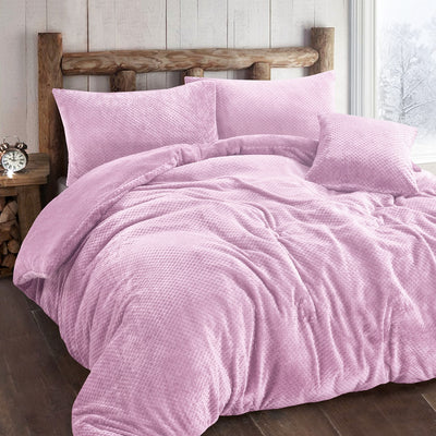 Waffle Teddy duvet set