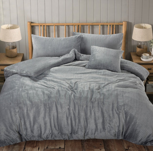 Wave Teddy duvet set