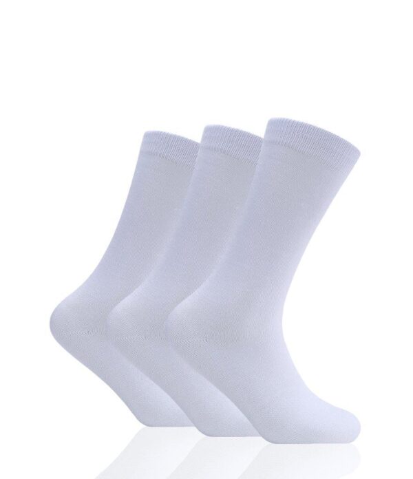 12PK MENS BIG FOOT LYCRA SOCKS