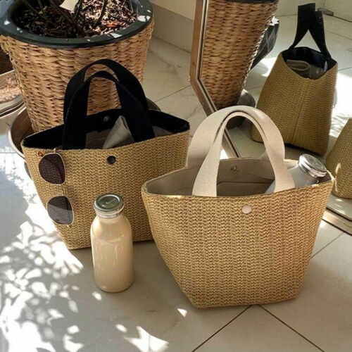 Woven Summer Rattan  Bag