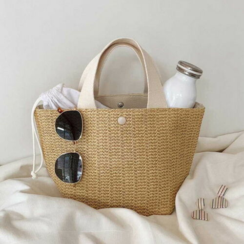 Woven Summer Rattan  Bag