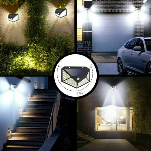 100LED Garden Security Lamp