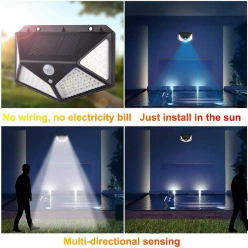 100LED Garden Security Lamp