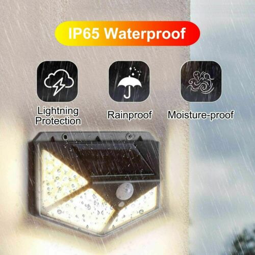 100LED Garden Security Lamp