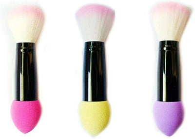 Foundation Blending Face Brush with Two Heads Blush