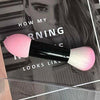 Foundation Blending Face Brush with Two Heads Blush