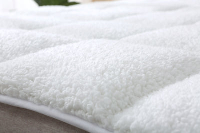 Sherpa Fleece Mattress Topper