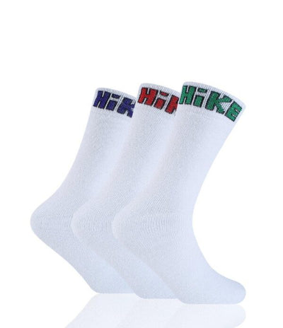 12PK MENS MELANGE HIKE SOCKS